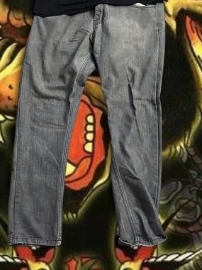 Men's Straight Jeans - Gray